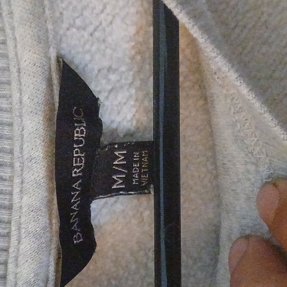 Women's Banana Republic sweater size M color Grey - Picture 3 of 8